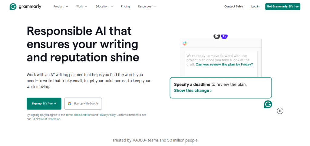 Grammarly Best Ai Novel Writing Software