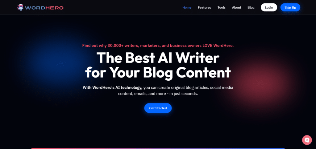 WordHero Best Ai Novel Writing Software