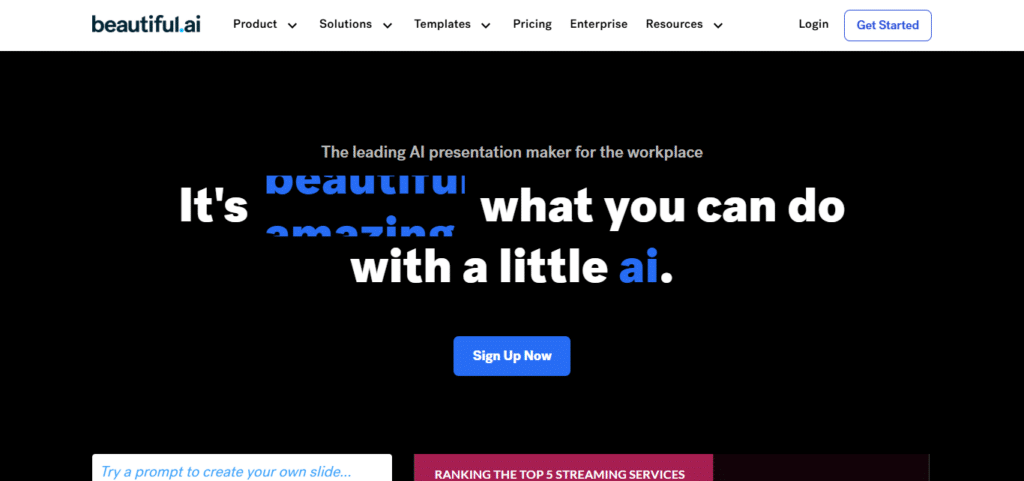 Beautiful.ai Best Ai Powerpoint Generator