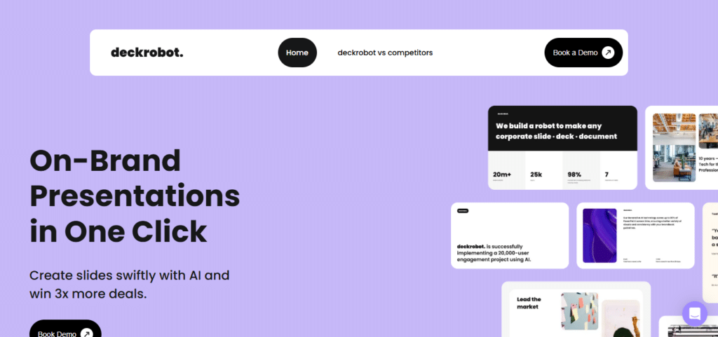 DeckRobot Best Ai Powerpoint Generator