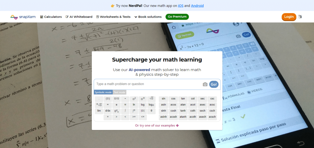 SnapXam Best Ai Math Solver Free