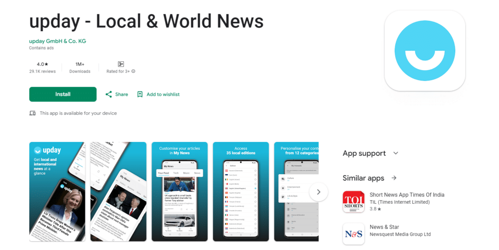 Upday  Best Ai News Apps For Android