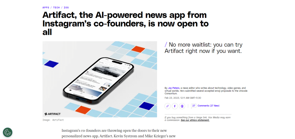 Artifact Best Ai News Apps For Android