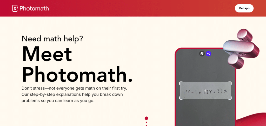 Photomath Best AI Education Apps for iPhone