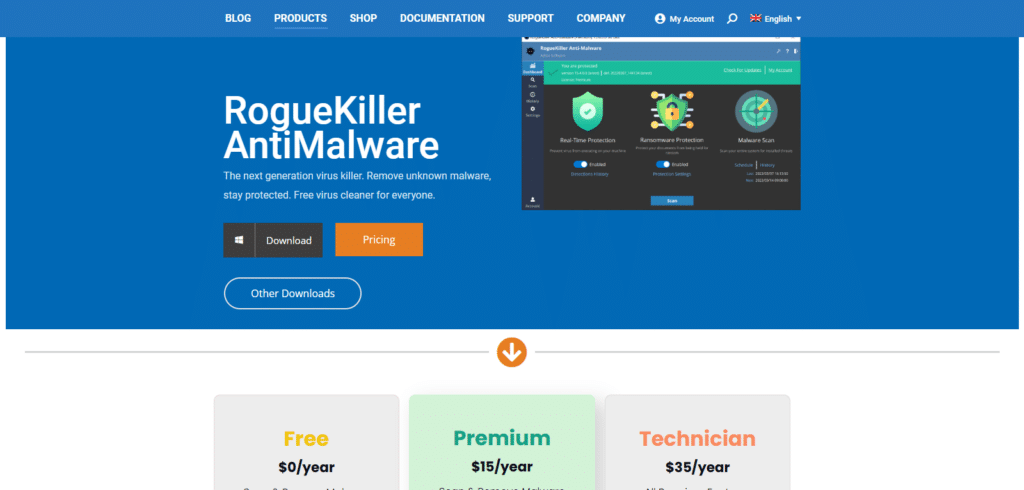 RogueKiller  Best Software For Clearing Malware