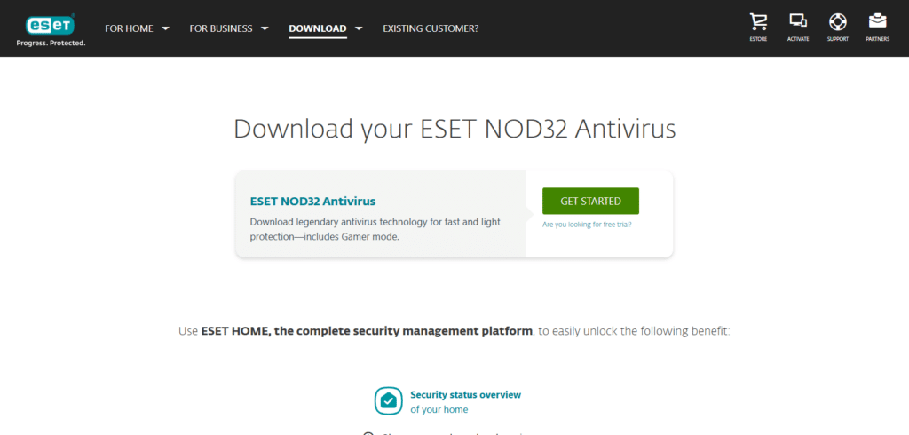 ESET NOD32  Best Software For Clearing Malware