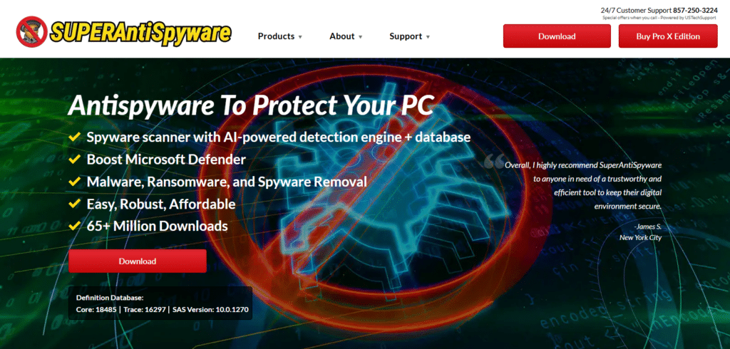 SuperAntiSpyware  Best Software For Clearing Malware