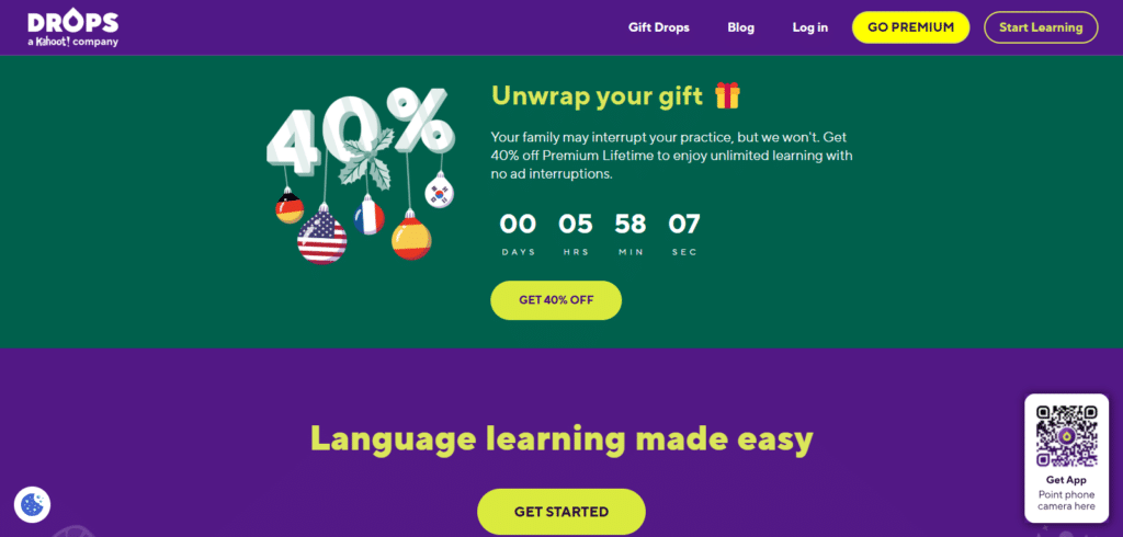 Drops best AI language learning apps in 2025